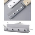 thumbnail image 2 of unbranded Soporte De Almacenamiento Montado En Pared Con 4 Adhesivos Color, 2 of 8