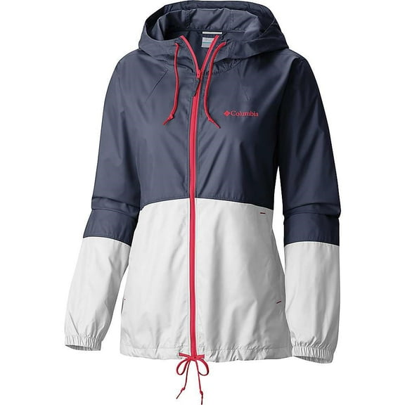 Columbia Women's Flash Forward Windbreaker Jacket Blue Size Small