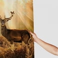 thumbnail image 3 of Orinice Deer Bathroom Decor Set Luxurious Graphic Print Polyester Fabric Fashion Shower Curtain Home Decoration with Hooks 36x72, 3 of 7