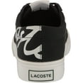 thumbnail image 3 of Lacoste Womens Mens Jump Serve Sneakers 11.5 Black/Off White, 3 of 8