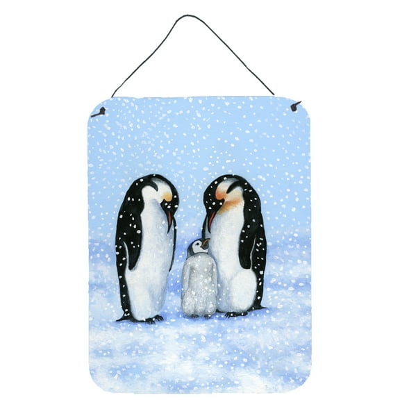 Penguin Family by Daphne Baxter Wall or Door Hanging Prints
