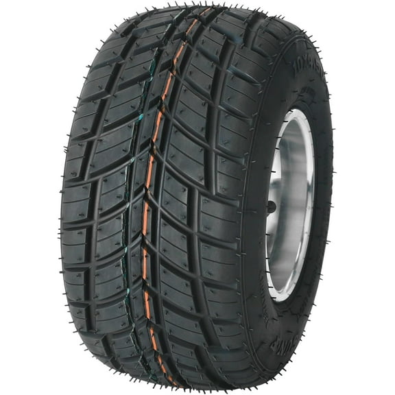 Rear 11x7.10-5 5'' Racing Wheels Rain Tire 11x7.10x5 Tire Rim 3 Stud for Mini Bike ATV Quad Drift Trike Lawn Mower Go Kart