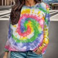 thumbnail image 4 of Gibobby Sudadera de mujer Sudadera suelta para mujer cuello redondo para otoño e invierno(Rosa,M), 4 of 5
