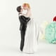 thumbnail image 3 of Advancent Romántica novia y novio pareja besándose pastel de bodas Topper muñeca compromiso banquete pasteles niños niñas decoración fiesta Kits de decoración para fiestas, 3 of 6