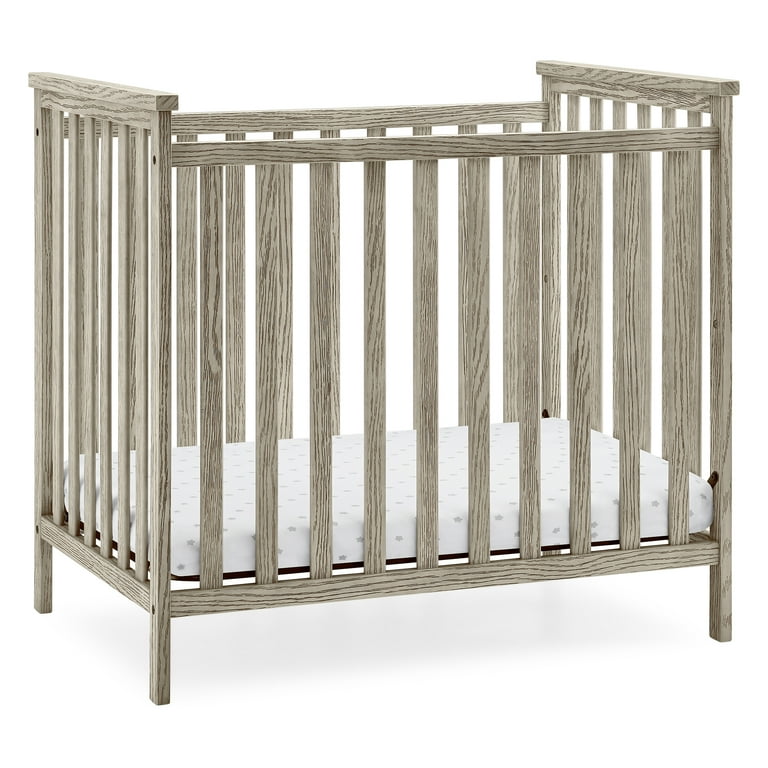 Delta Children Middleton Mini Baby Crib Mattress Textured Limestone Walmart