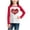 Red, variant on Kids Long Sleeve Tops Valentines Day Gifts Boys Girls Crewneck Raglan Shirt Love Heart Print Spring Casual Tees (7-8 Years, Red)