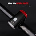 thumbnail image 4 of Luz Universal para casco de bicicleta recargable por USB faro trasero delantero y trasero lámpara de advertencia de seguridad para bicicleta MTB piezas para ciclismo Barbie Nuevos Originales, 4 of 9