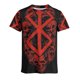 thumbnail image 3 of Nueva camiseta de manga corta con cuello redondo de verano de Berserk para hombre, 3 of 5
