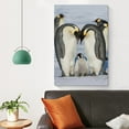 thumbnail image 4 of Funny Penguin Cute Black And White Penguin Kawaii Animal Family Posters Wall Art Painting Canvas Gift Living Room Prints Bedroom Decor Poster Artworks 20x30inch(50x75cm), 4 of 6