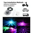 thumbnail image 4 of Fufafayo under $5 Underglow LED Lights, Underbody Lights, Colorful LED Motorcycle Accent Lights, 12V Multi Color Chassis Lighting Kit, Waterproof and Shockproof Design, 4 of 9