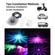 thumbnail image 4 of Luces de motocicleta de colores, 12 V, luces anticolisión trasera, luces de chasis de coche, luces de freno LED modificadas, luces traseras para motocicleta, 4 of 9