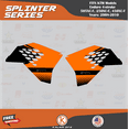 thumbnail image 4 of Kalair GFX Graphics Kit for Ktm ENDURO 4-STROKE 505XC-F, 250XC-F, and 450XC-F (2008-2010) Splinter Series, 4 of 5