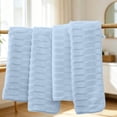 thumbnail image 5 of Luxury Hotel & Spa Collection Highly Absorbent, quick dry 100% Turkish Cotton, Eco friendly Towel, For Bathroom, Gymand Kitchen Dobby Border Soft Towel Set (Set of 1), 5 of 6