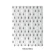 thumbnail image 4 of Toystoory Poliéster extragrueso e higiénico de secado rápido a prueba de moho PEVA no pasante ecológico impermeable efecto drapeado Juegos de accesorios de baño GreyAguaGota, Gota de agua gris 120*180, 4 of 6