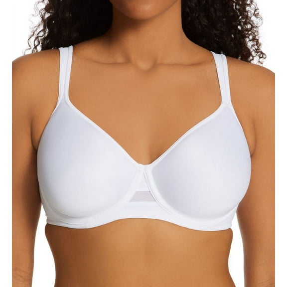Women's Bali DF3490 Passion for Comfort Breathable Minimizer Wired Bra (White 34C)