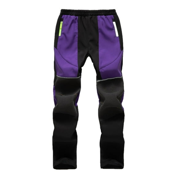 PINQI Baby Summer Leggings Kids Baby Boys Girls Patchwork Ski Pants Suit Pocket Thicken Warm Trouser Pants Regular Ski Pants Casual Pants