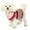 Pink S, variant on Cmunyle Pet Christmas Sweater Clothing For Small Dogs Puppies With Leaf Pattern Soft Flannel Material In Size S Pink Color Knitted Fabric Dog Apparel Pink S