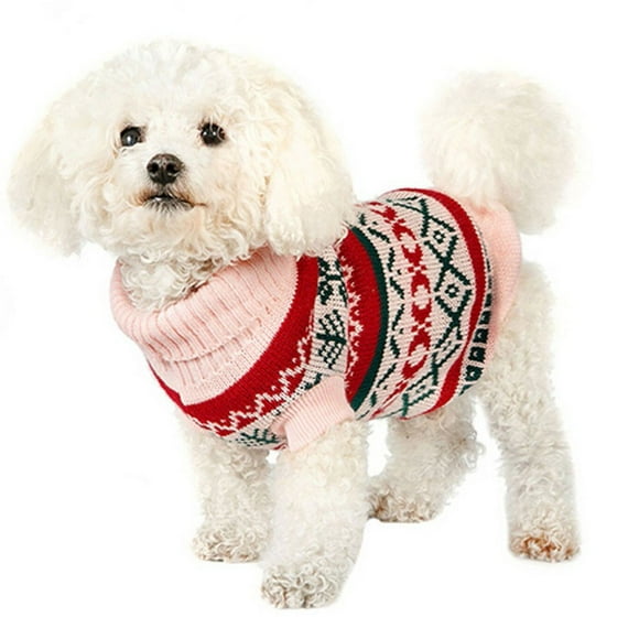 GBSELL Pet Sweaters for Small Dogs Cute Dog Puppy Clothing Sweater Small Puppy Shirt Soft Pet Christmas