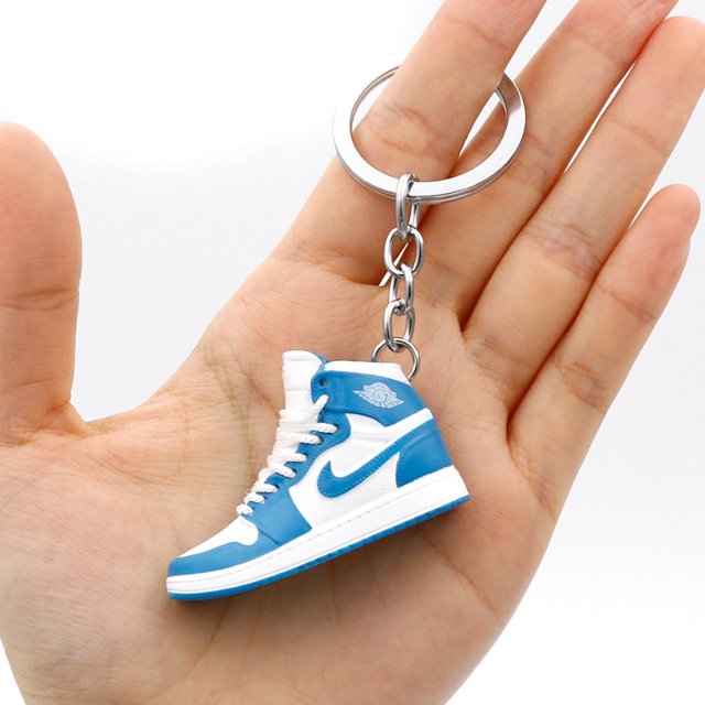 3d Mini Air Sneaker llavero Aj modelo zapatos llavero niño hombres mochila colgante #4 JAMW Sencillez