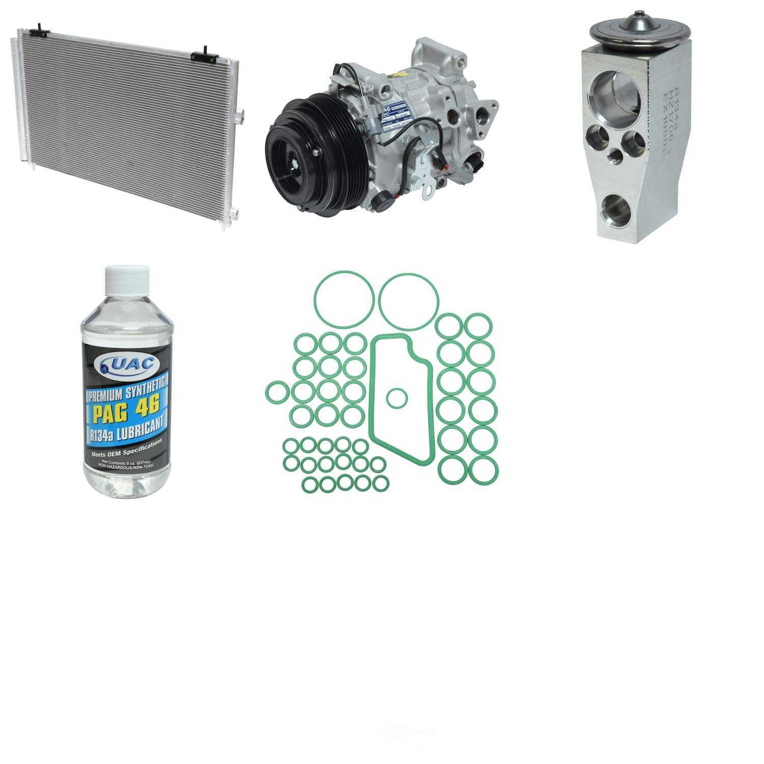 UAC KT 6037A Compressor-condenser Replacement Kit