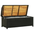 thumbnail image 4 of vidaXL Patio Storage Bench Outdoor Garden Cushion Box Furniture Poly Rattan, 4 of 42