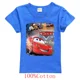 thumbnail image 3 of Camisetas de algodón para niños de Pixar Cars Lightning McQueen, camisetas casuales de dibujos animados para niños, camisetas para niños, niñas y adolescentes, 3 of 5