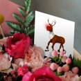 thumbnail image 3 of 3drose, Rudolph the Red Nosed Reindeer Cartoon, 6 Greeting Cards with Envelopes, 3 of 7