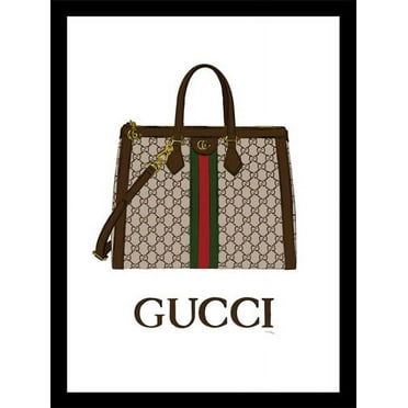 Venice Beach Collection's Designer Fashion Tote Bag 14x18 Framed Print