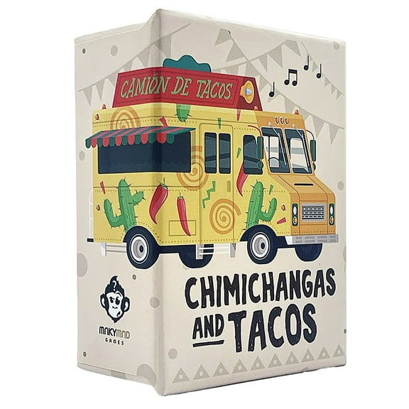 Mnkymnd Games: Chimichangas & Tacos - Tile Drafting Board Game, Score The Best Meals, Food Themed Play, Party-Family, Ages 8 , 2-3 Players, 10-20 Min