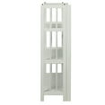 thumbnail image 3 of 3-Shelf Folding Stackable Bookcase 27.5" Wide-White, 3 of 6