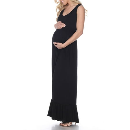 

Women s Maternity V-Neck Maxi Dress