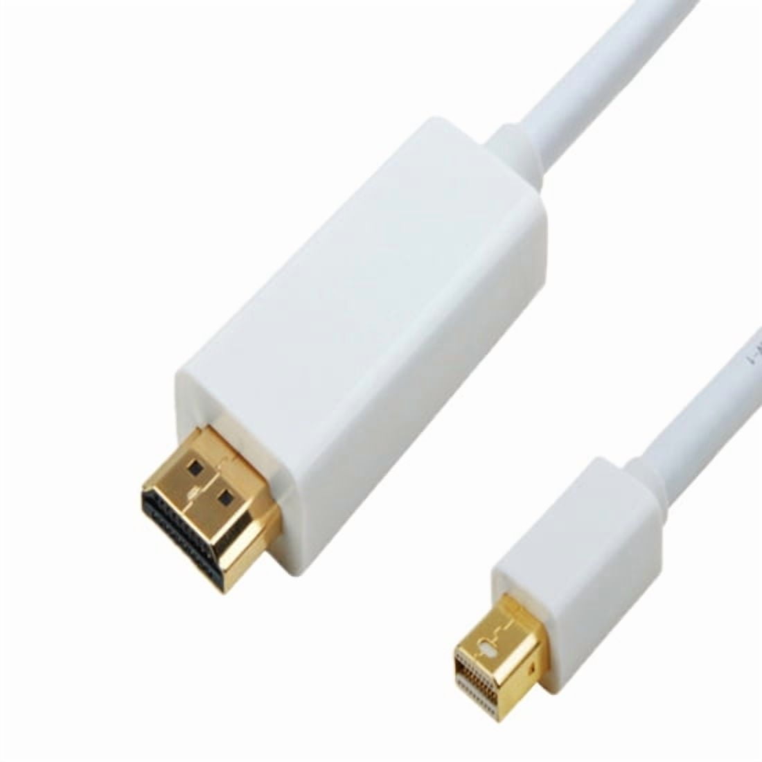 4XEM 4XMDPHDMI15 15' Mini DisplayPort Male to HDMI Cable Black