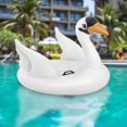 thumbnail image 1 of Piscina inflable Flotador Piscina de agua Anillo de natación Adultos Playa inflable portátil Cisne 130x102x99cm Sharpla Flotador inflable de piscina, 1 of 8