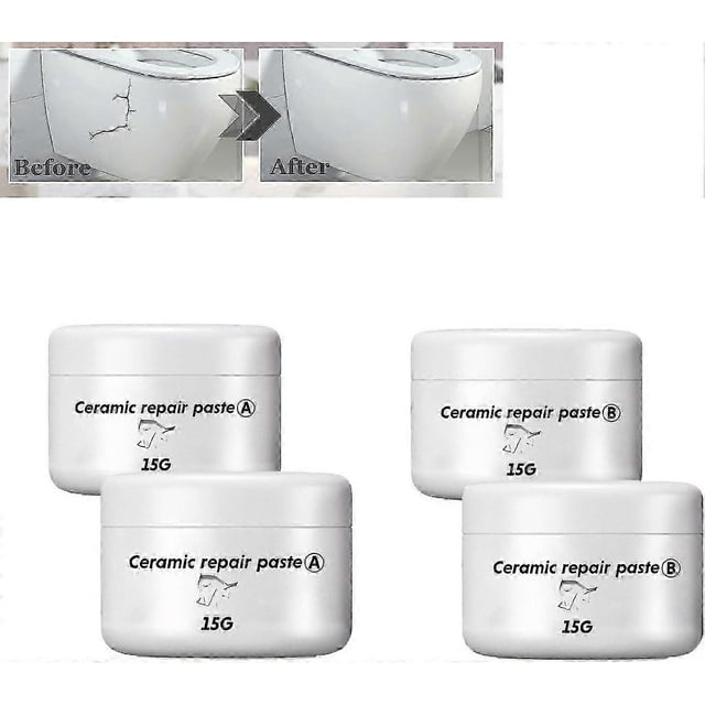 2 Pcs 30g Repairing Cracks On Ceramics, Tile Repair Paste, Ceramic Repair Paste, Tile Repair Agent Glue