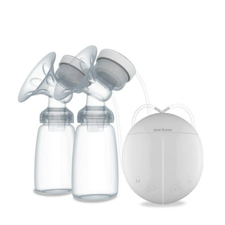 Electric Double Breast Pump Low Decibels for Baby Breast Feeding Infant Nipple Suction Milk Bottle Mother USB Breast (Best Electric Pump For Breastfeeding)