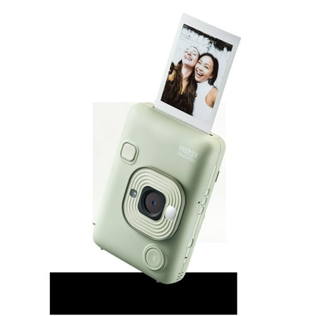 Fujifilm - INSTAX MINI LIPLAY Hybrid Instant Camera - Matcha Green