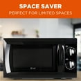 thumbnail image 6 of Commercial Chef CHM660B 0.6 cu. ft. Microwave Oven, 600 Watt Counter Top Rotary, Black, 6 of 6
