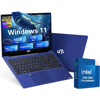 NIPOGI AX18 18.5 in FHD Laptop Intel Alder Lake N150 16GB DDR4