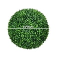 thumbnail image 3 of HOMCOM 2 Pack Artificial Tree Boxwood Topiary Balls, 15.7 Inch, 3 of 10