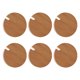 thumbnail image 1 of EeaseMX 6 tapas de bambú natural para tazas, de madera, de cerámica para café., 1 of 8