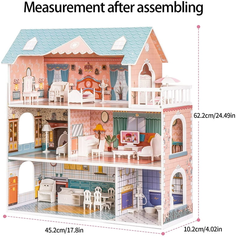 Quick & Easy New Orleans Doll Houses (Set of 3) Wood Toy Plans