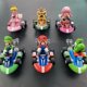 thumbnail image 2 of Figuras de acción de Super Mario Bros para niños, juguetes de la serie Karting, Luigi, Yoshi, Donkey Kong, coche extraíble, regalos para niños, 3 unidades por Set, 2 of 5