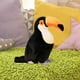 thumbnail image 1 of Tucán de peluche, figura de animales tropicales de peluche, adorno para sofá, pájaro de dibujos animados de 11,81 pulgadas para niños, niñas,, 1 of 10