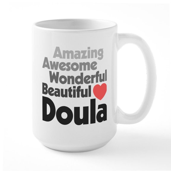 CafePress - Amazing Awesome Wonderful - 15 oz Ceramic Large White Novelty Mug