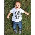 thumbnail image 3 of Coduop 2PCS Toddler Kids Baby Boy Clothes T Shirts Tops Denim Pants Outfits 1-5Years, 3 of 6