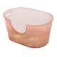 thumbnail image 4 of Caja de arena para gatos con tapa abierta, inodoro, grande, fácil de limpiar, accesorios para jaulas pequeñas Rosa sucio, 4 of 9