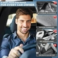 thumbnail image 3 of for Hyundai Santa Fe 2019-2024 Windshield Sun Shade - 4 Layers Car Sunshades for Front Windows Shade Cover Custom Fit Santa Fe Sun Visor 240T Retractable Shade Blocks UV Rays Car Accessories-tss, 3 of 10