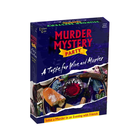 A Taste For Wine & Murder Murder Mystery Party (New Best Games For Girls)