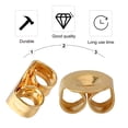 thumbnail image 3 of KAKOWELY 200PCS Earring Backs Earring Back Clips Practical Earring Safety Backs,0.2"X0.2"X0.12", 3 of 4