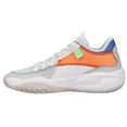 thumbnail image 3 of PU & MA Court Rider Twofold Basketball Mens White Sneakers Athletic Shoes 195658-0, 3 of 6